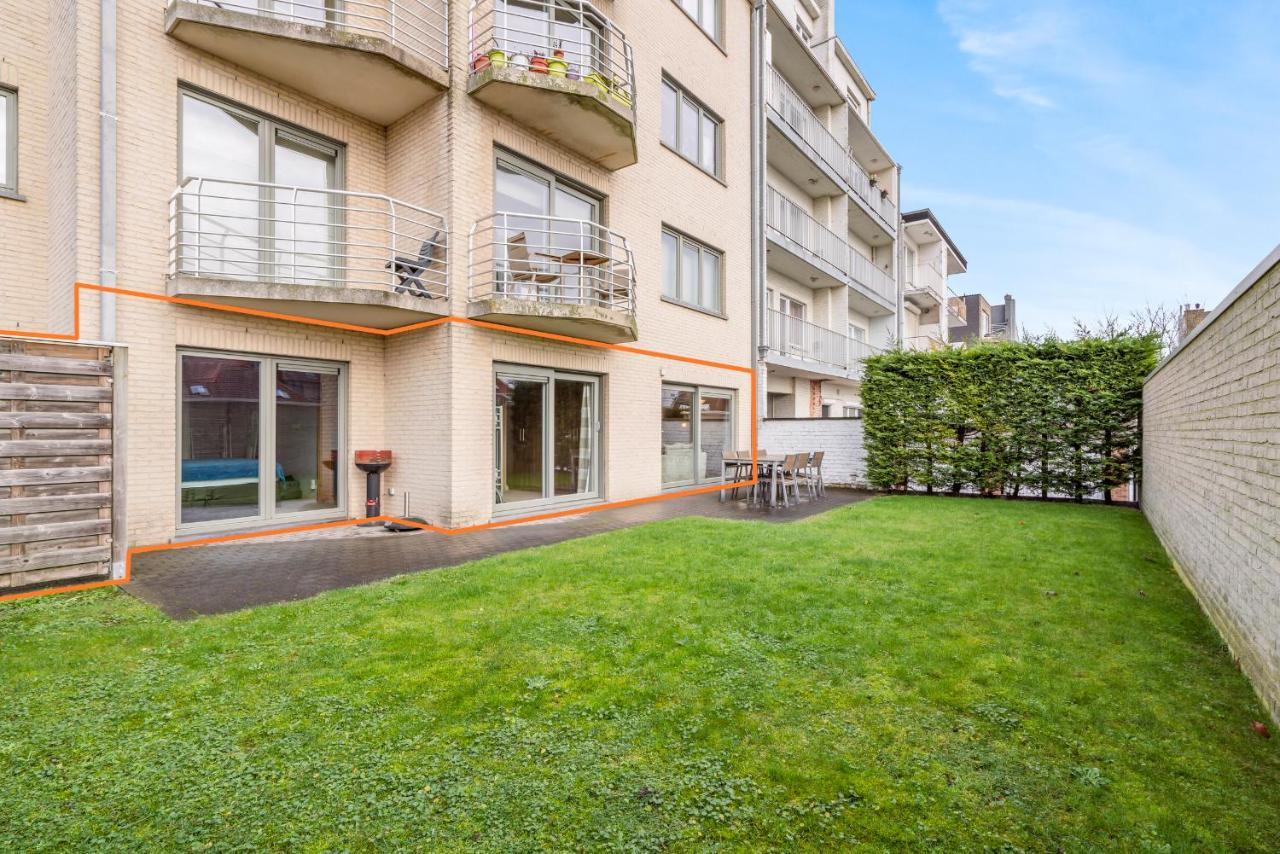 Luxury Apartment With Garden Close To The Beach Oostende Eksteriør bilde